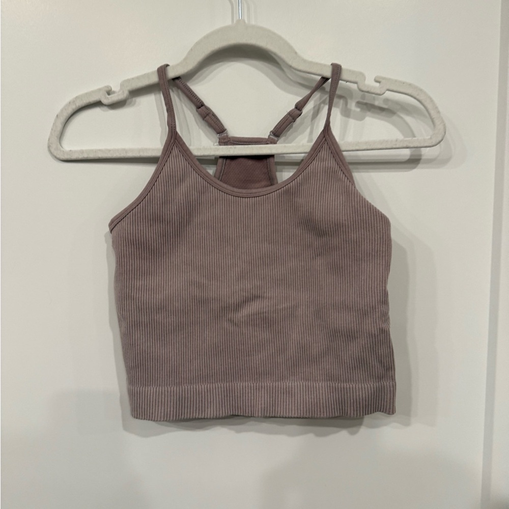 Popflex workout top with built in bra